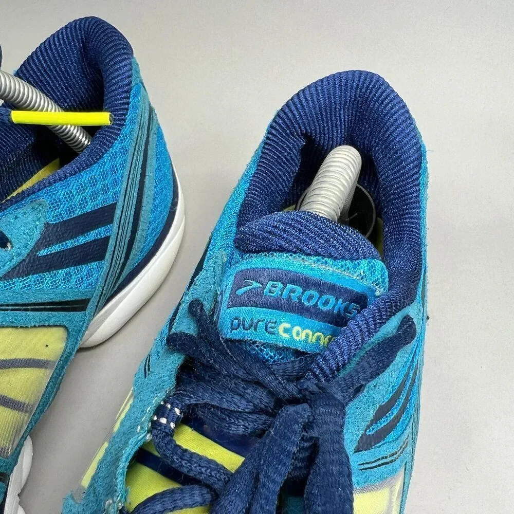 Brooks Pure Connect Running Shoes Men's Size‎ 10 Blue Athletic Training Sneakers